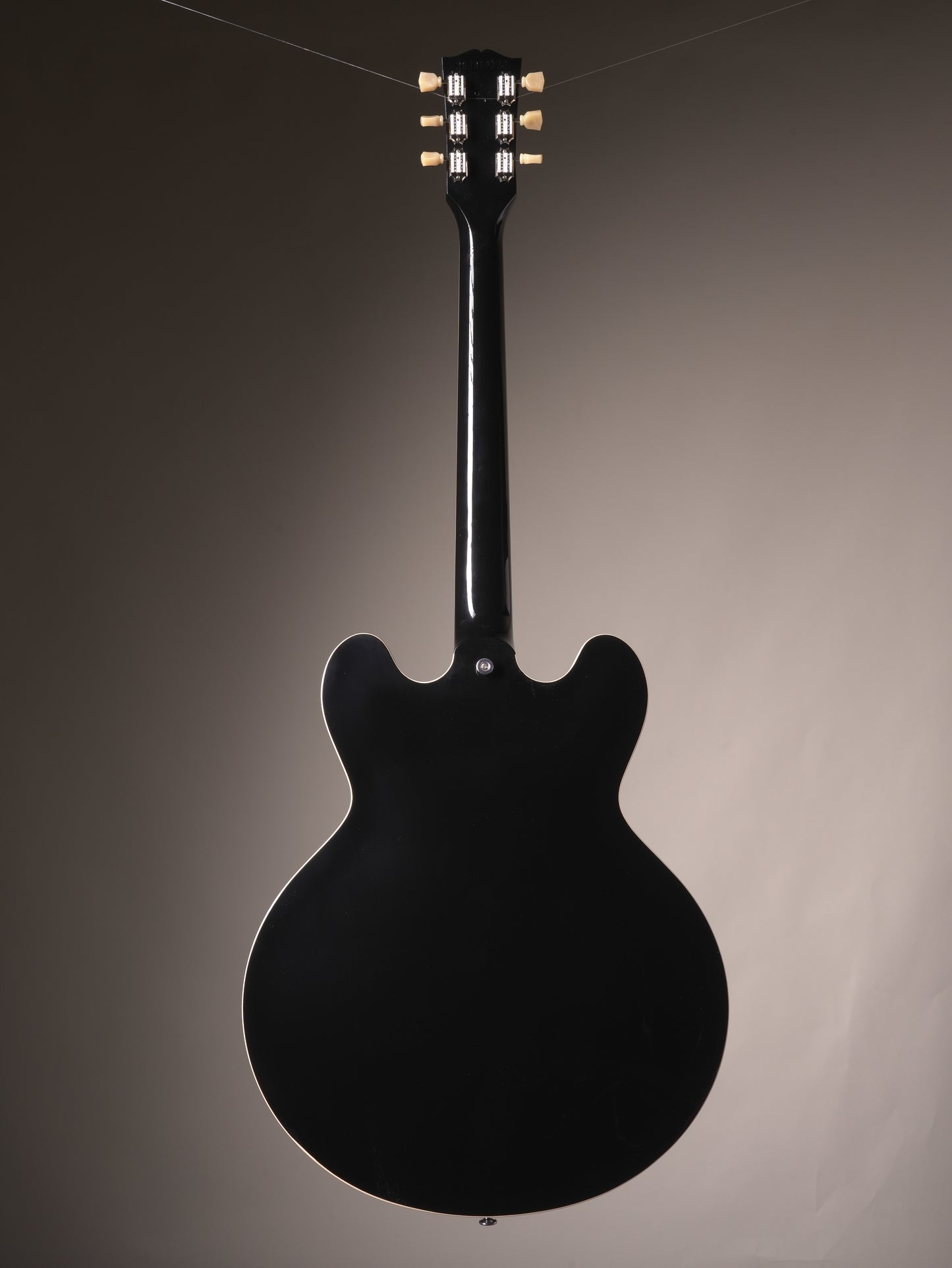Gibson ES-335 50s Semi-hollow Electric Guitar - Ebony - w.OHSC