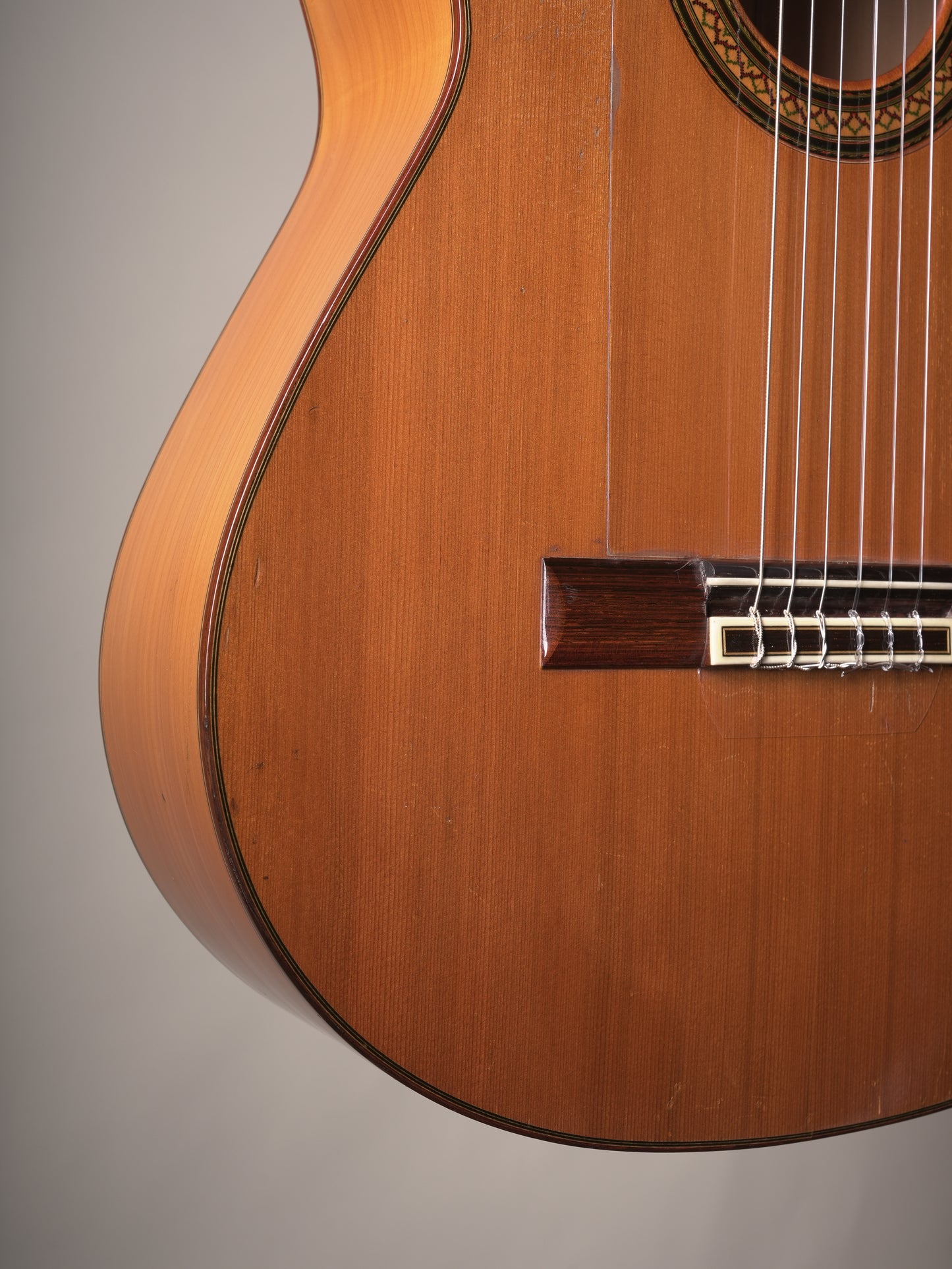 Jose Ramirez (1974) Concepcion Jeronima No. 2 Classical Guitar - Natural, incl. HSC