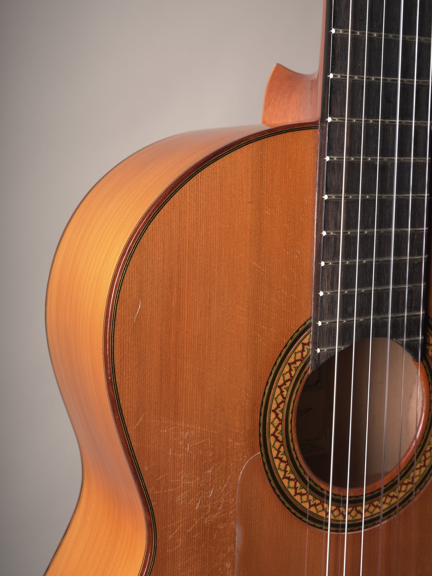 Jose Ramirez (1974) Concepcion Jeronima No. 2 Classical Guitar - Natural, incl. HSC