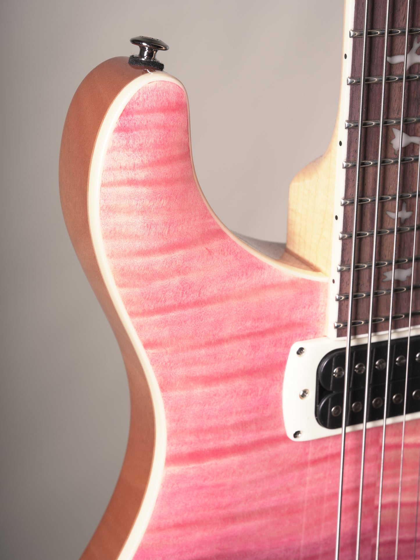 Paul Reeds Smith SE Ed Sheeran Hollowbody Electric Guitar w/ Piezo - Pink Hombre, incl. gig bag