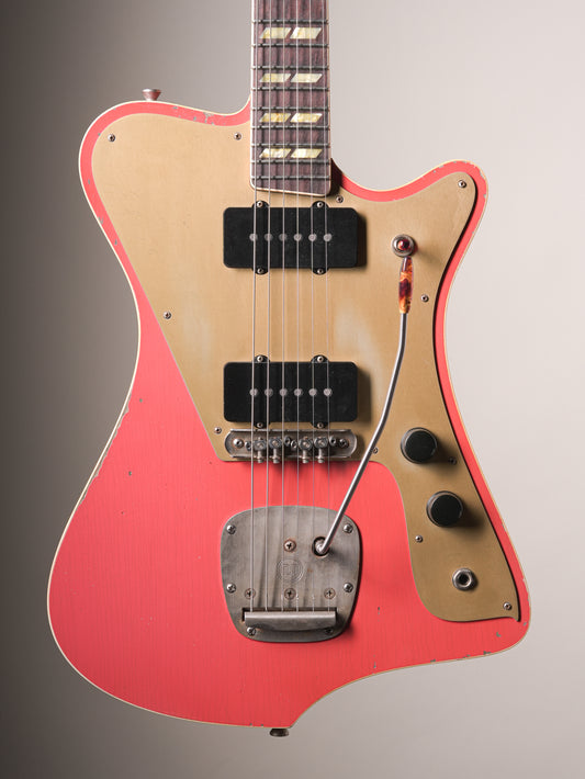 Castedosa "El Halcón" Standard Electric Guitar - Aged Tahitian Coral, w/OHSC
