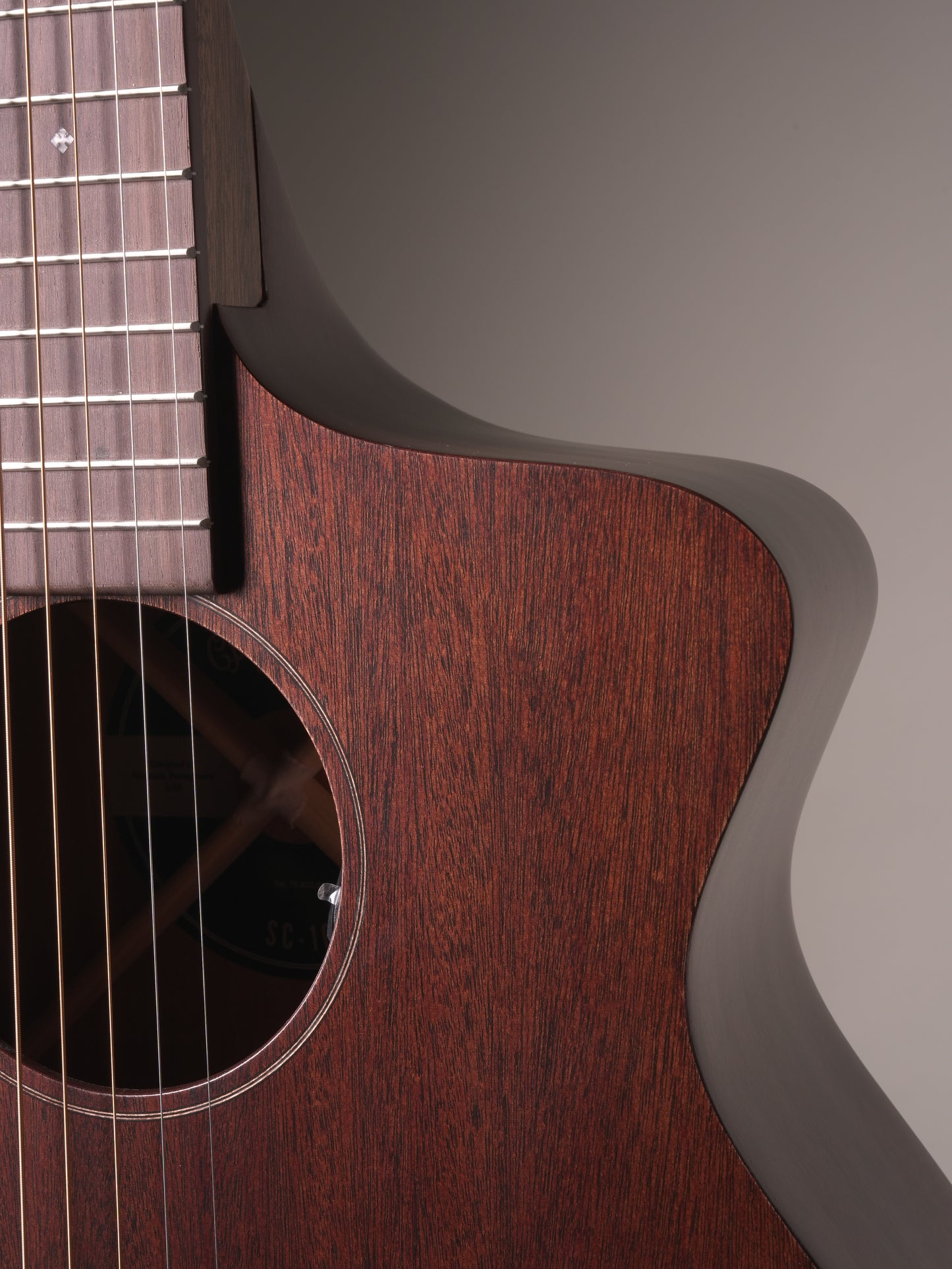 Martin SC-10E Modern Sapele Acoustic Electric Guitar - Natural, w/OGB