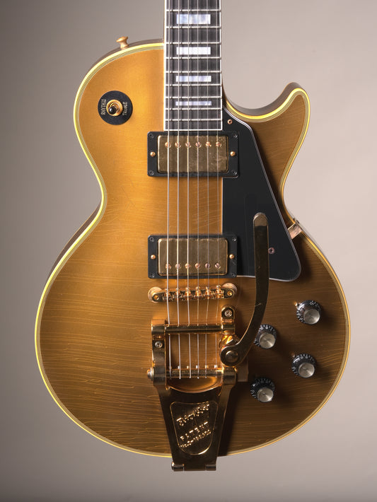 Gibson Custom Shop "Greatest Hits" '68 Les Paul Custom w/ Bigsby - Murphy Lab Ultra Light Aged Double Gold, incl. OHSC