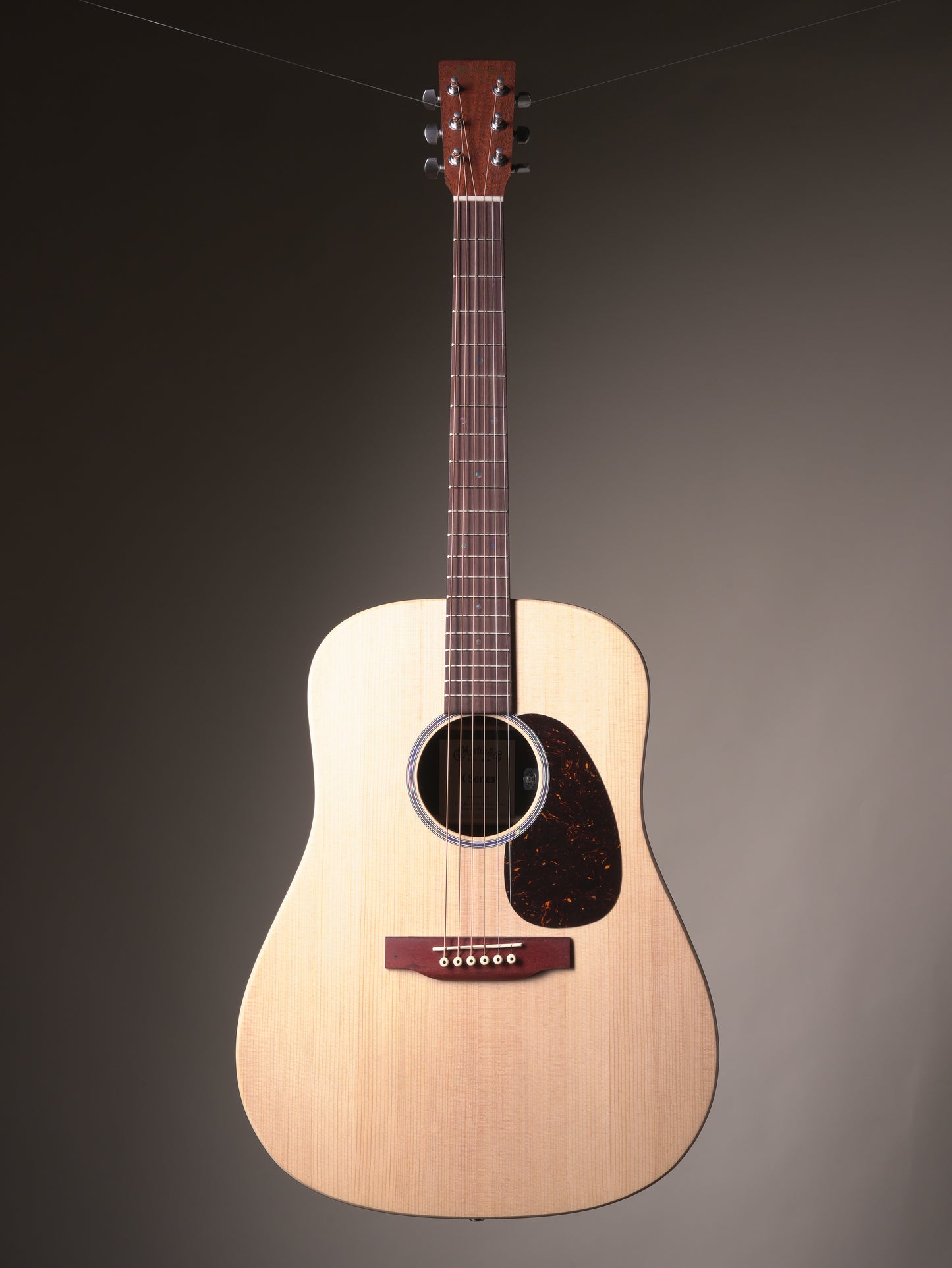 Martin D-X2E Mahogany Acoustic-Electric Guitar - Natural, w/OGB