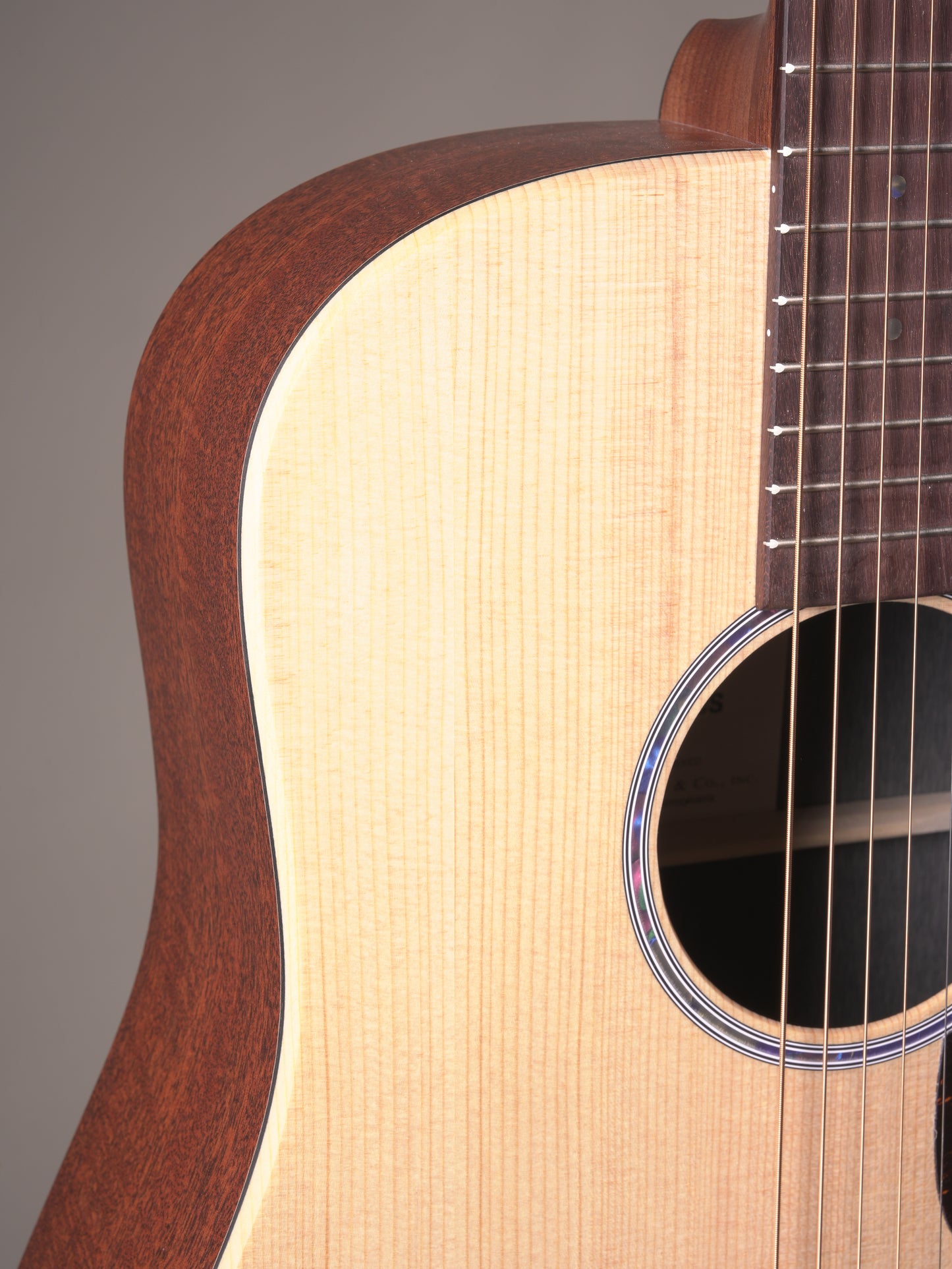 Martin D-X2E Mahogany Acoustic-Electric Guitar - Natural, w/OGB