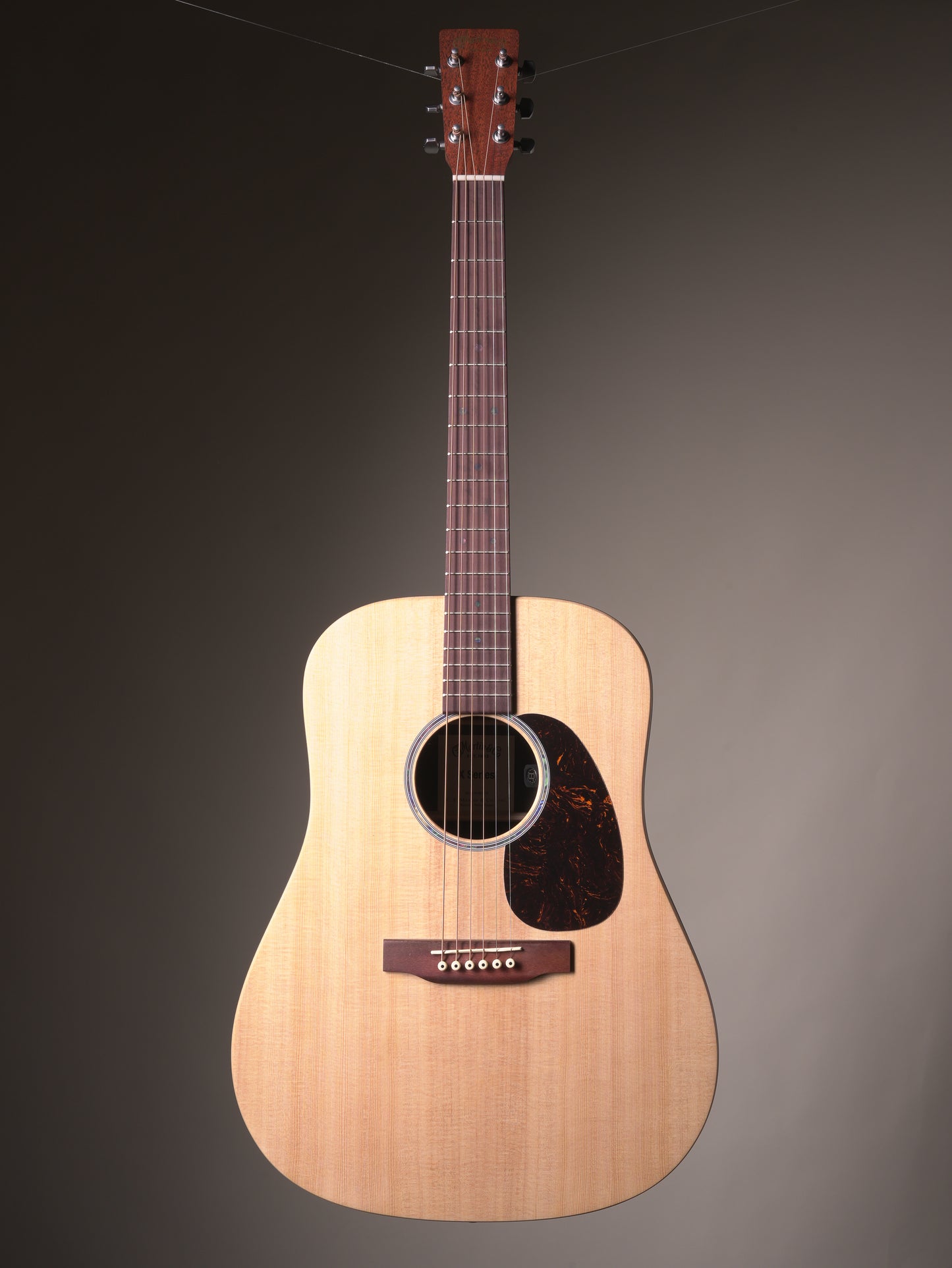 Martin D-X2E Mahogany Acoustic-Electric Guitar - Natural, w/OGB