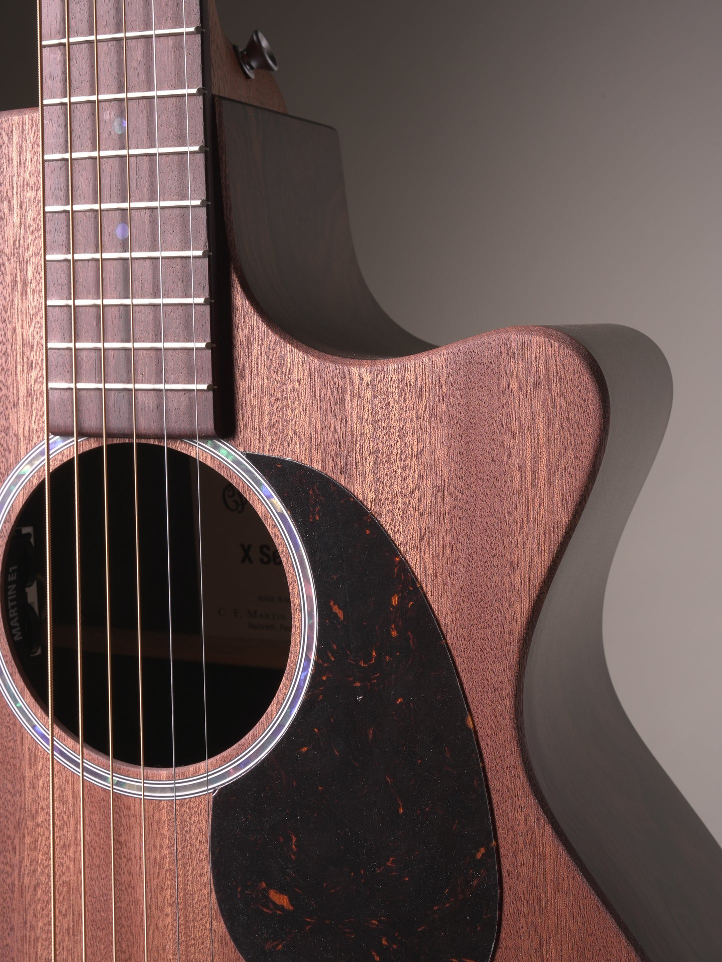 Martin GPC-X2E Ziricote Acoustic-Electric Guitar - Natural, w/OGB