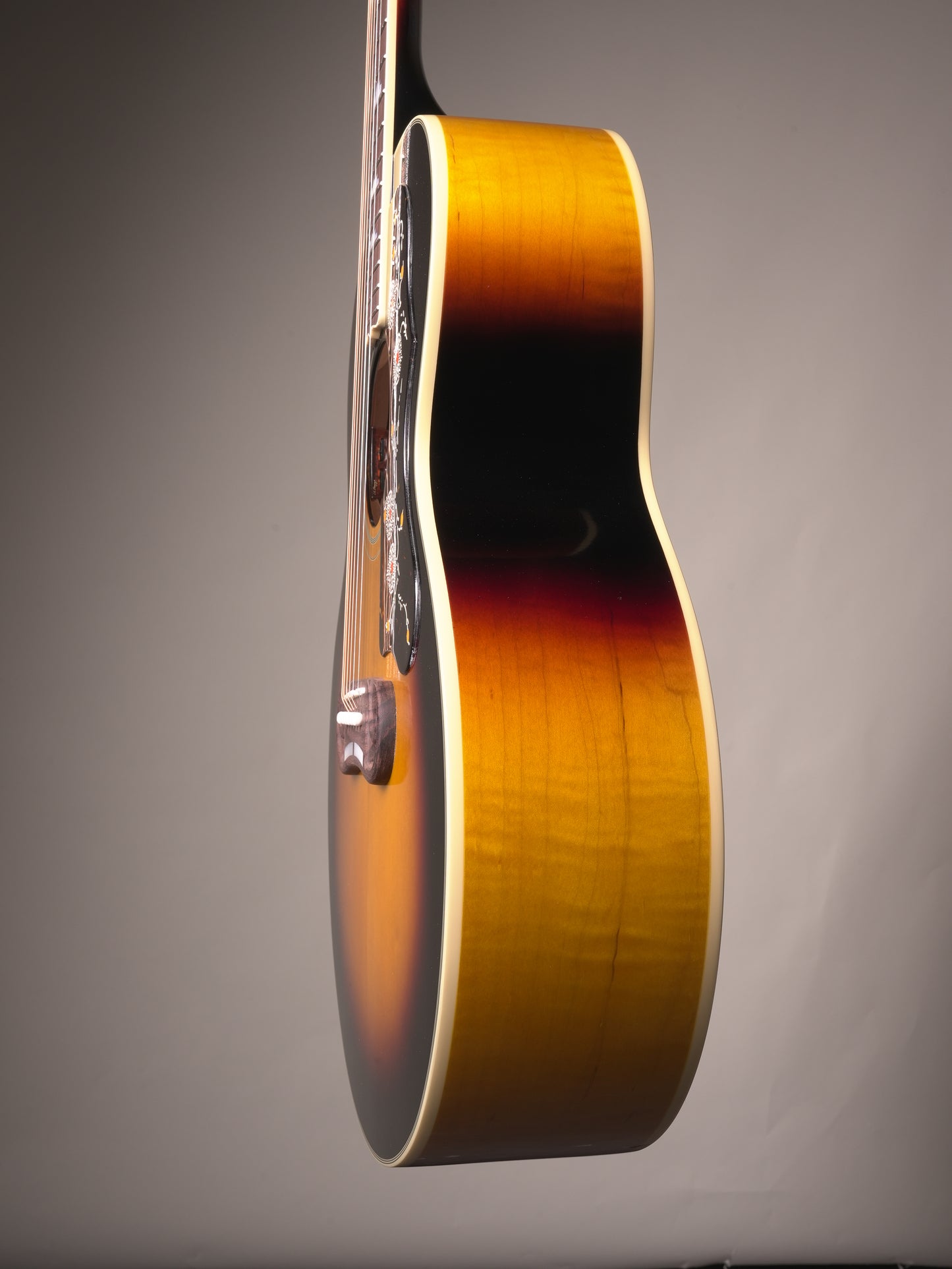 Epiphone "Inspired by Gibson Custom" 1957 SJ-200 Acoustic Electric Guitar - Vintage Sunburst, incl. OHSC