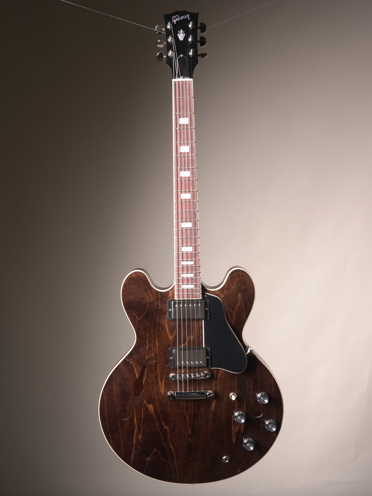 Gibson ES-335 60s Semi-hollow Electric Guitar - Walnut, w. OHSC