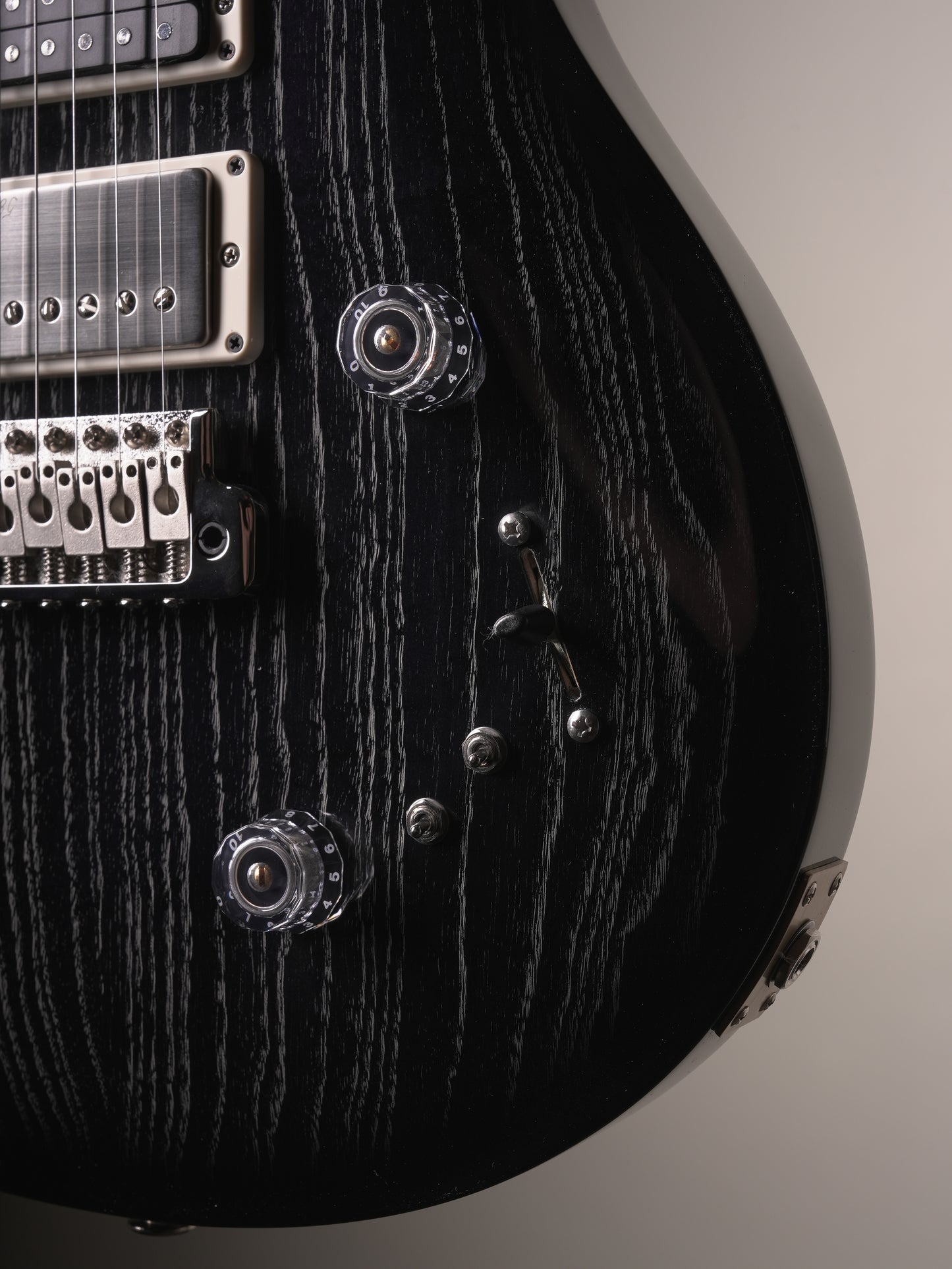 Paul Reed Smith Swamp Ash Special Black Doghair Smokeburst Electric Guitar - incl. Original Deluxe Gig Bag
