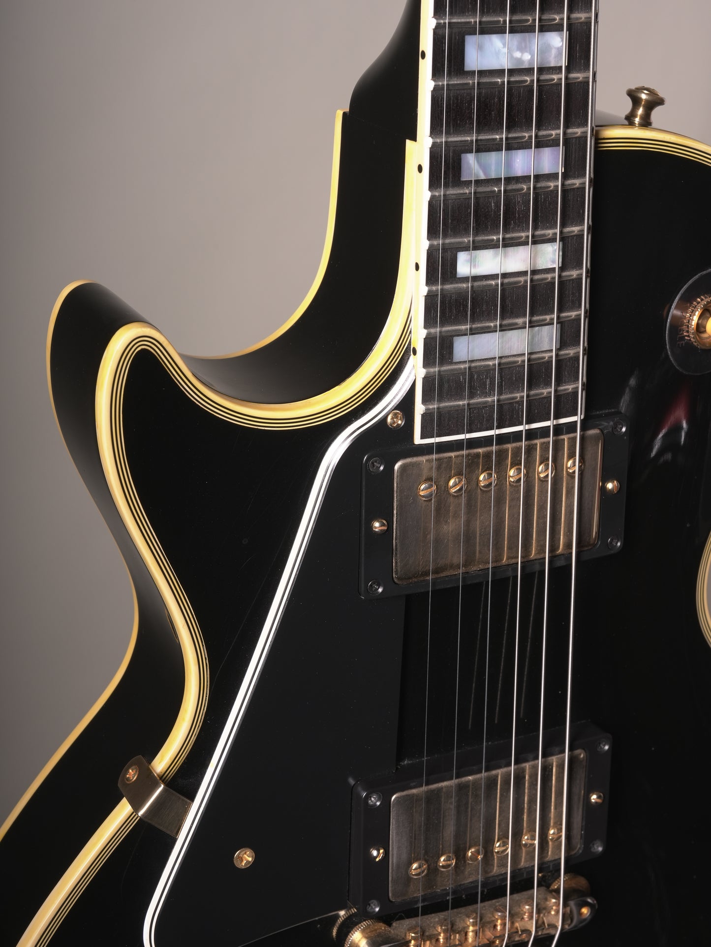 Gibson Custom Shop (2021) Historic 1957 Les Paul Reissue Electric Guitar (Left Handed) - Ebony w/ OHSC