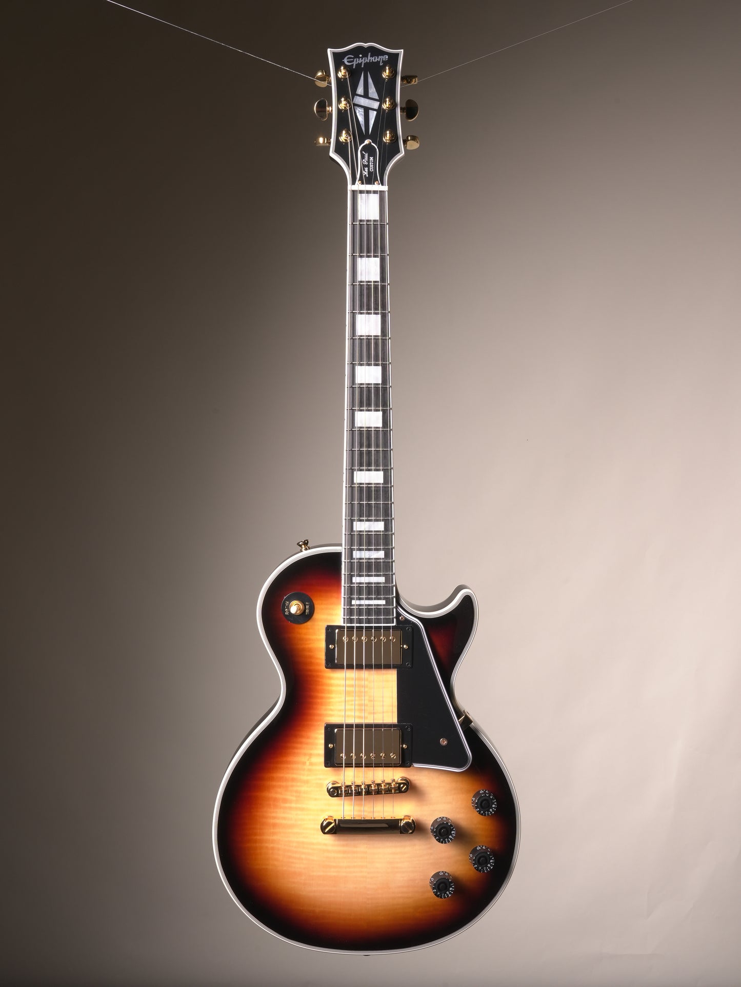 Epiphone "Inspired by Gibson Custom" Les Paul Custom - Sedona Burst, w. OHSC