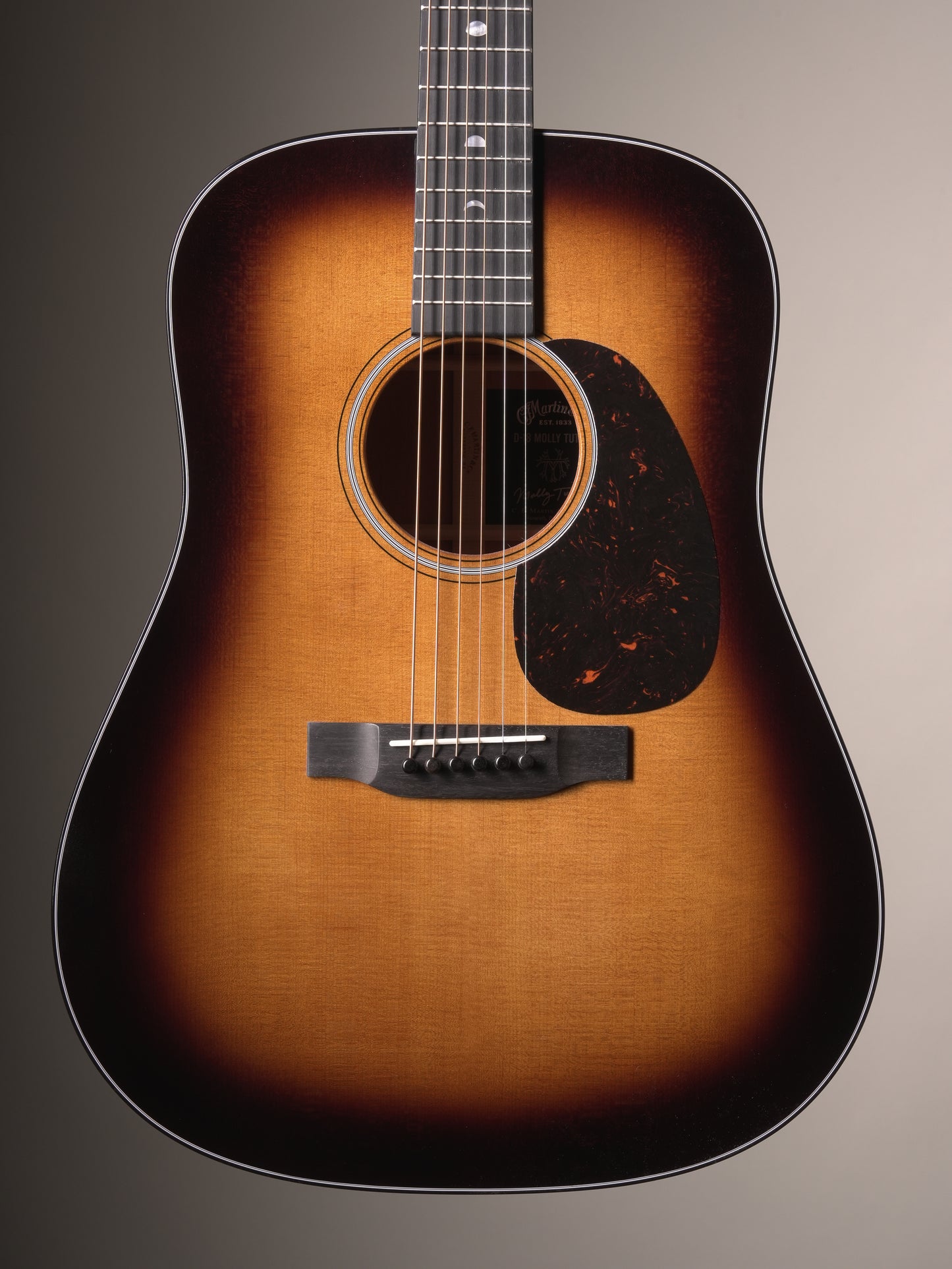 Martin D-18 Molly Tuttle Acoustic Guitar - Vintage Sunburst, w/OHSC