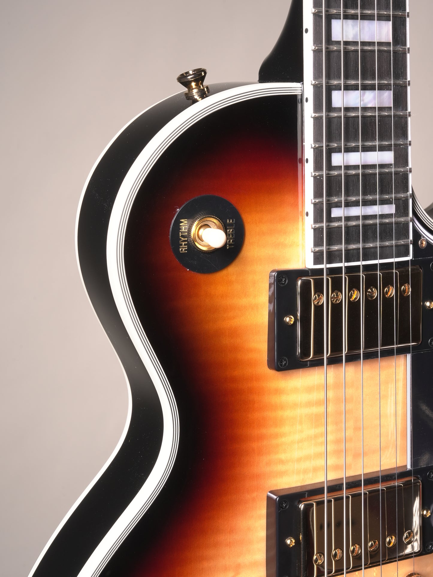 Epiphone "Inspired by Gibson Custom" Les Paul Custom - Sedona Burst, w. OHSC