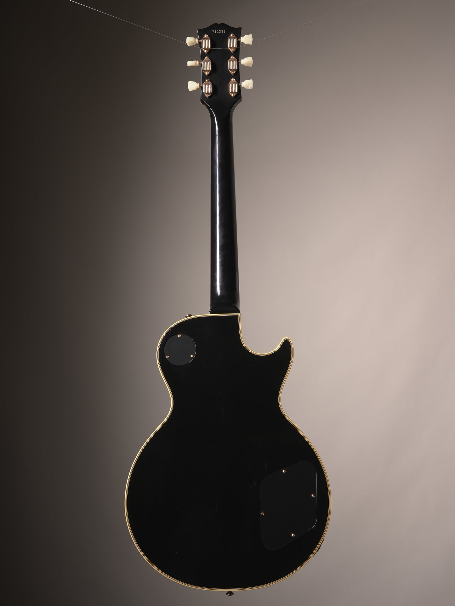 Gibson Custom Shop (2021) Historic 1957 Les Paul Reissue Electric Guitar (Left Handed) - Ebony w/ OHSC
