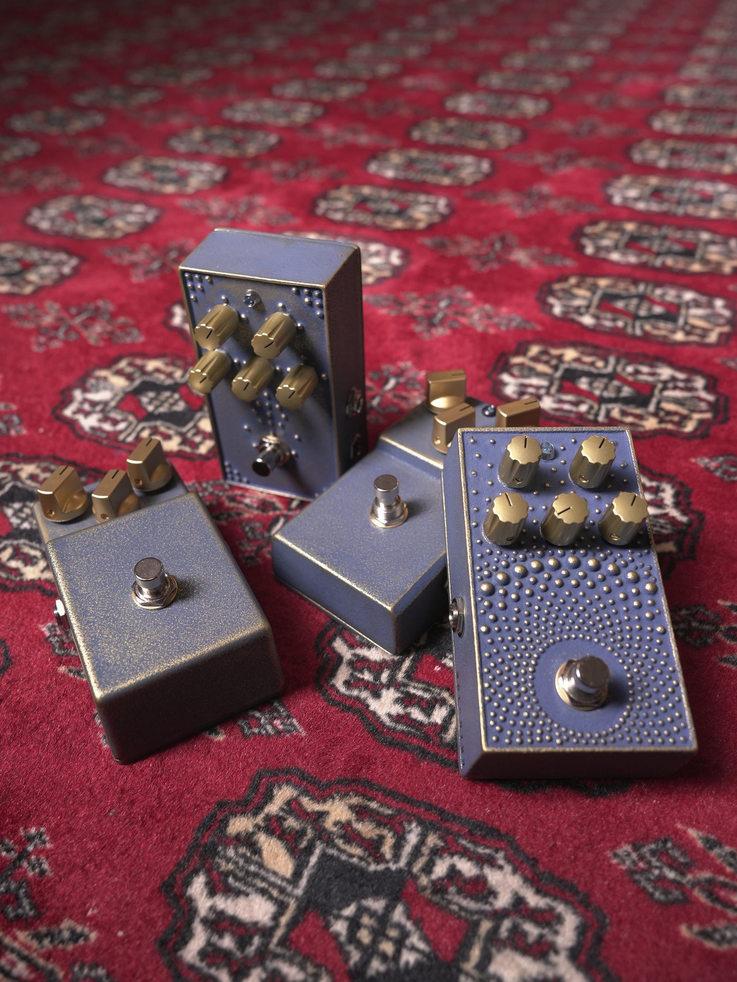 KGR Harmony USA Mizore Distortion Effect Pedal - Malibu Music Exclusive "Shinkai" Cast Iron
