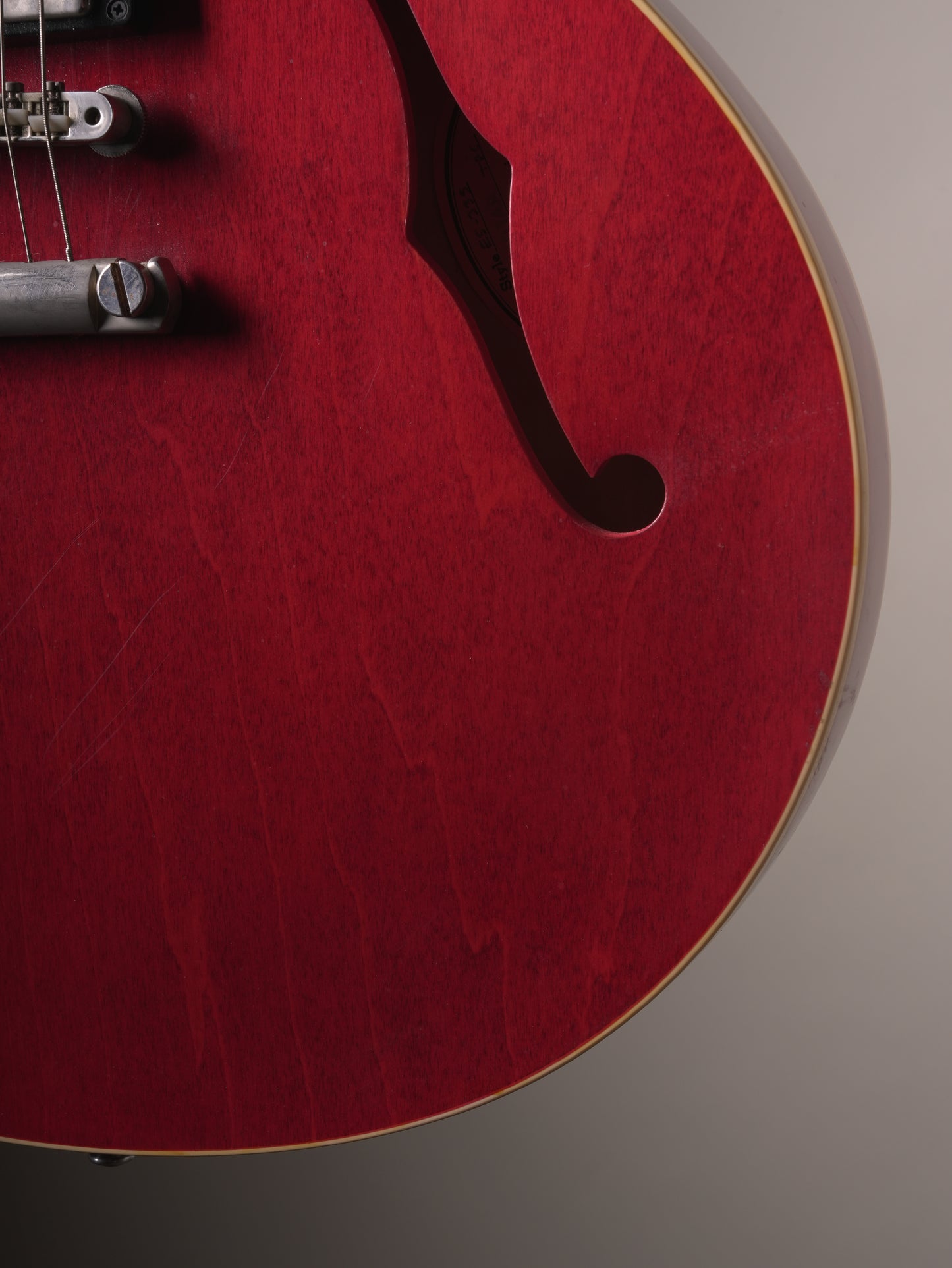 Gibson Custom Shop (2020) 1964 ES-335 Semi-hollow Electric Guitar (Left Handed) - Sixties Cherry, w/ OHSC