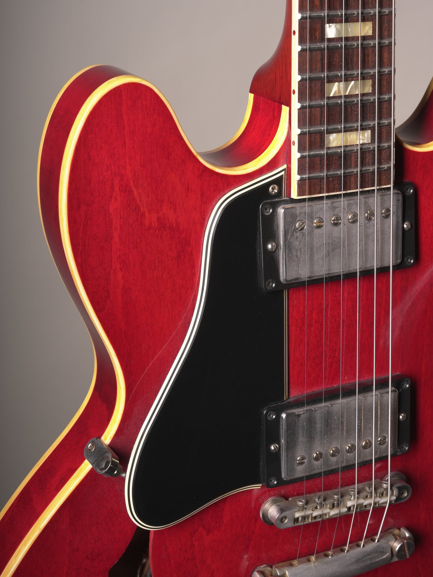 Gibson Custom Shop (2020) 1964 ES-335 Semi-hollow Electric Guitar (Left Handed) - Sixties Cherry, w/ OHSC