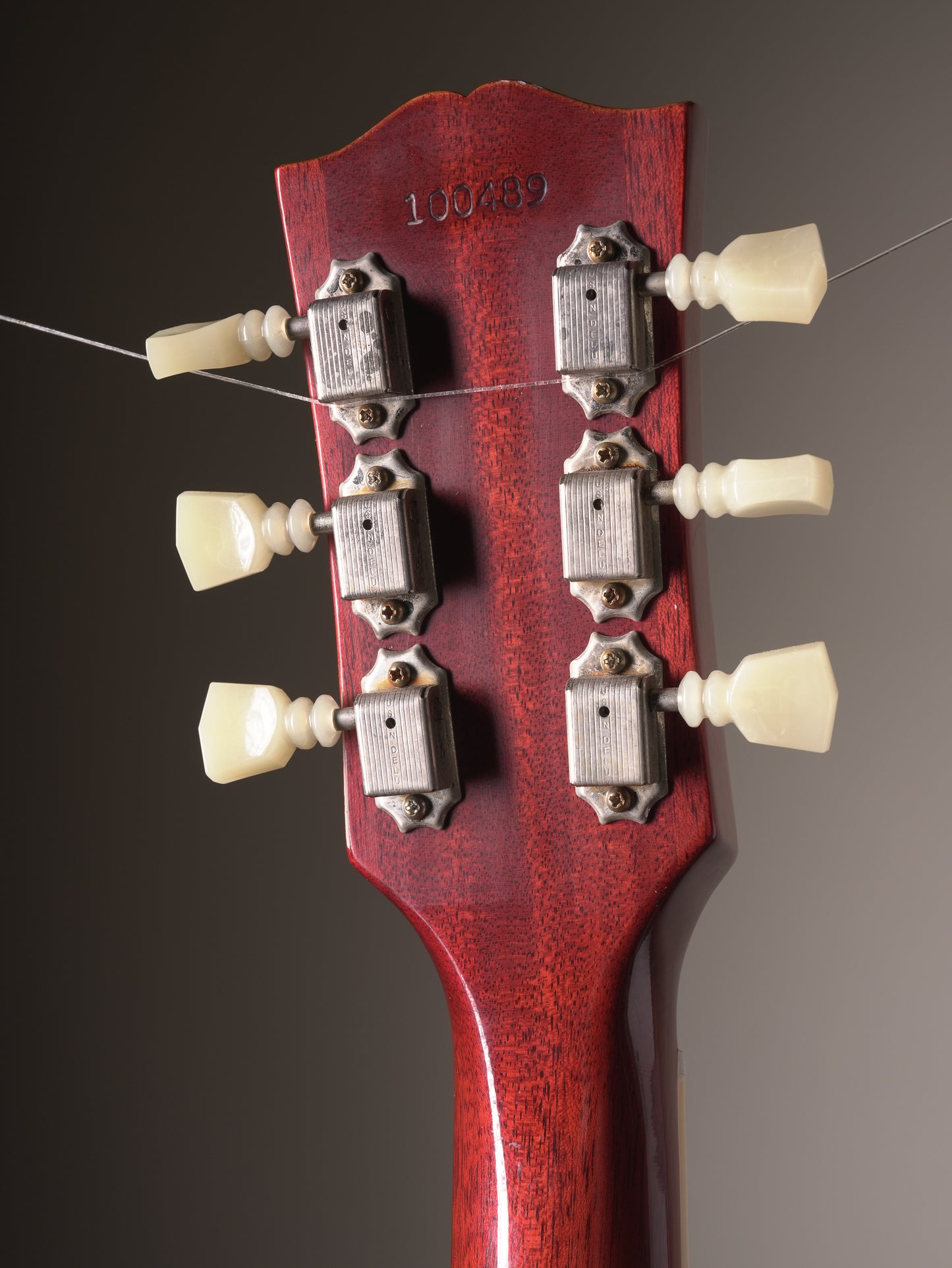 Gibson Custom Shop (2020) 1964 ES-335 Semi-hollow Electric Guitar (Left Handed) - Sixties Cherry, w/ OHSC