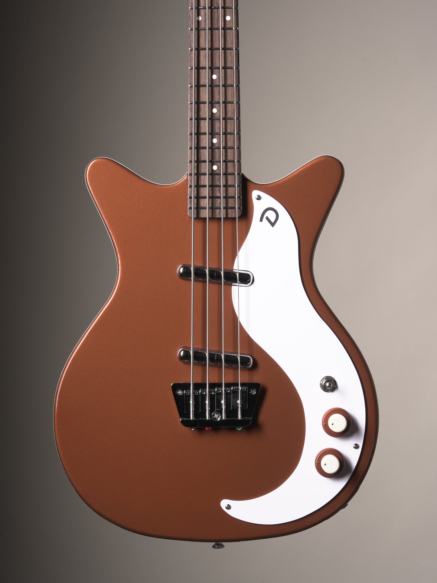 Danelectro '59 DC Short Scale Electric Bass - Copper