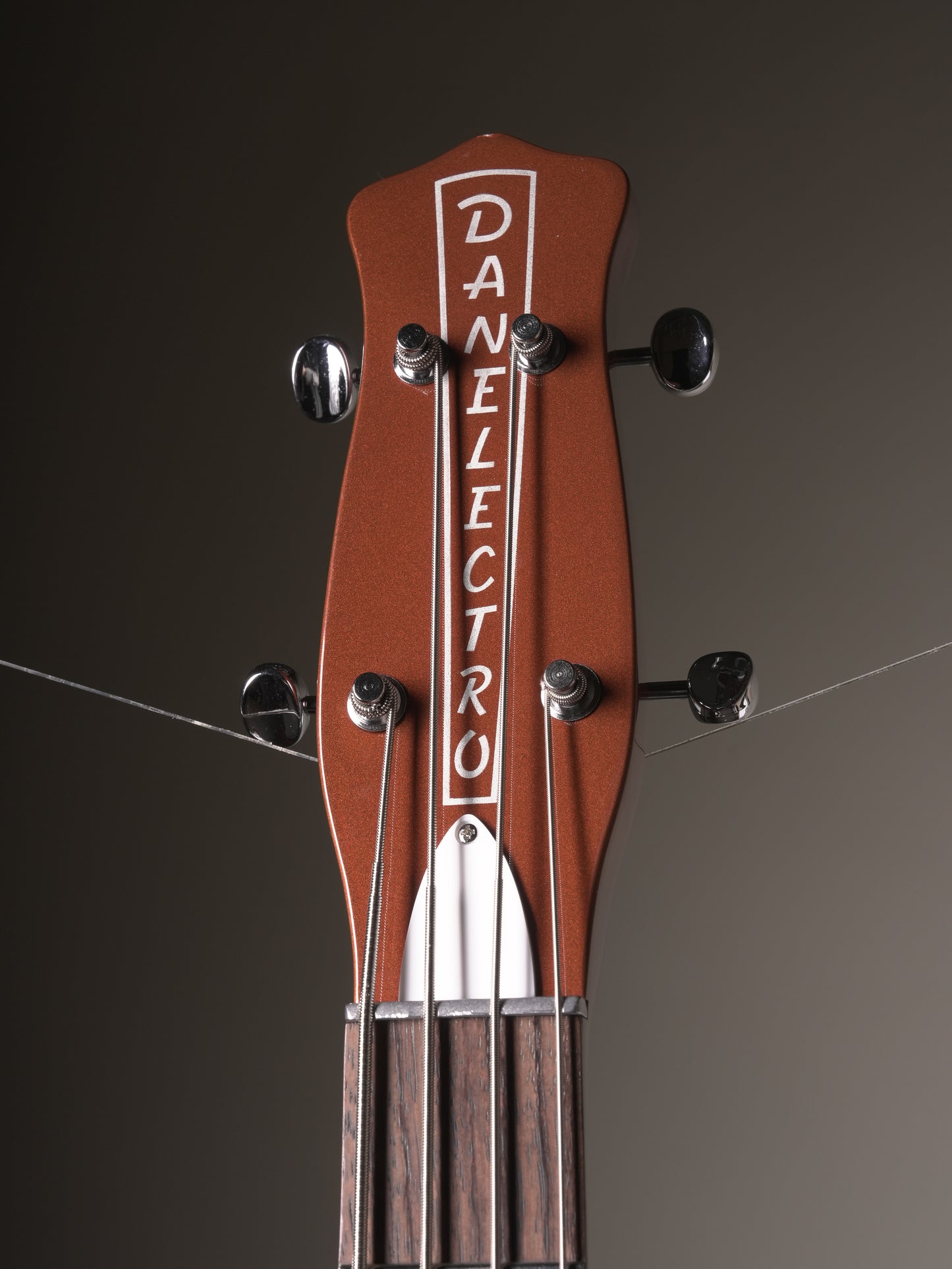 Danelectro '59 DC Short Scale Electric Bass - Copper