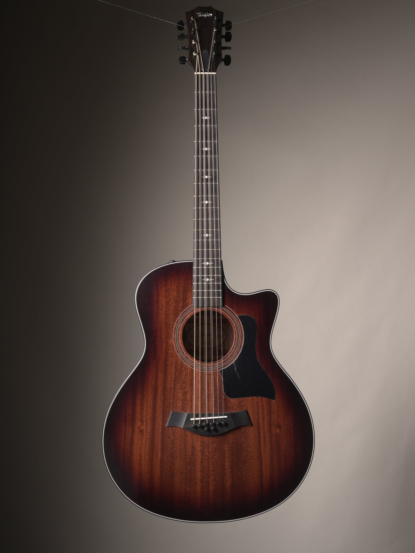 Taylor (2019) 326ce 8-String Special Edition Baritone Acoustic Electric Guitar - Shaded Edge Burst, w/OHSC