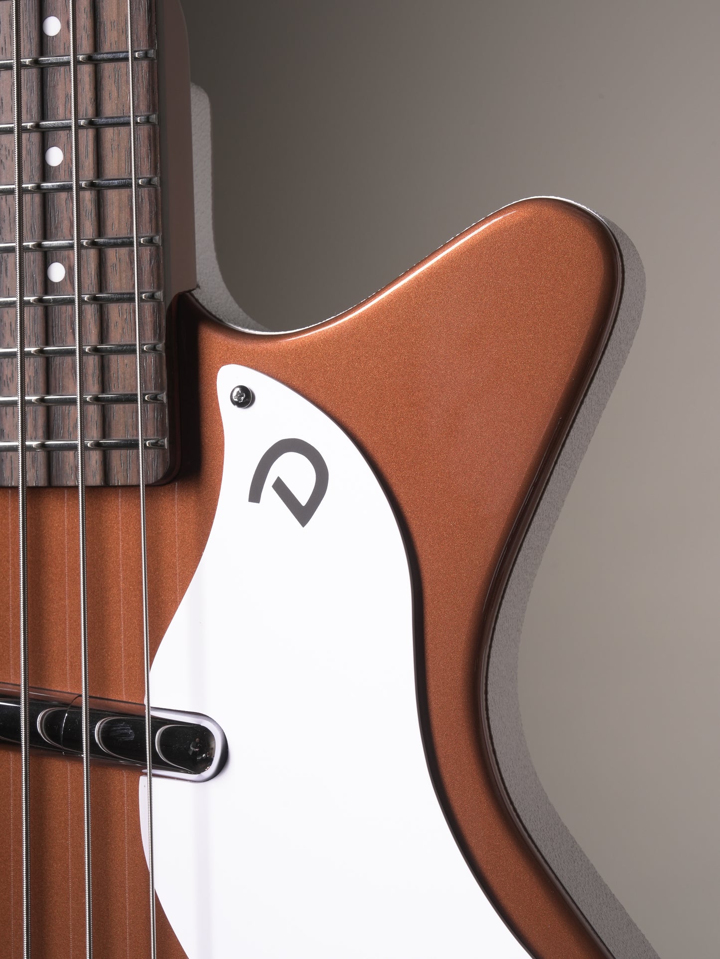 Danelectro '59 DC Short Scale Electric Bass - Copper
