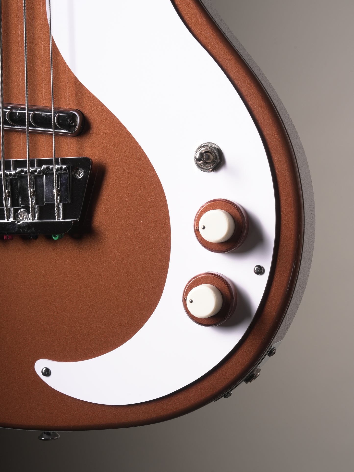 Danelectro '59 DC Short Scale Electric Bass - Copper