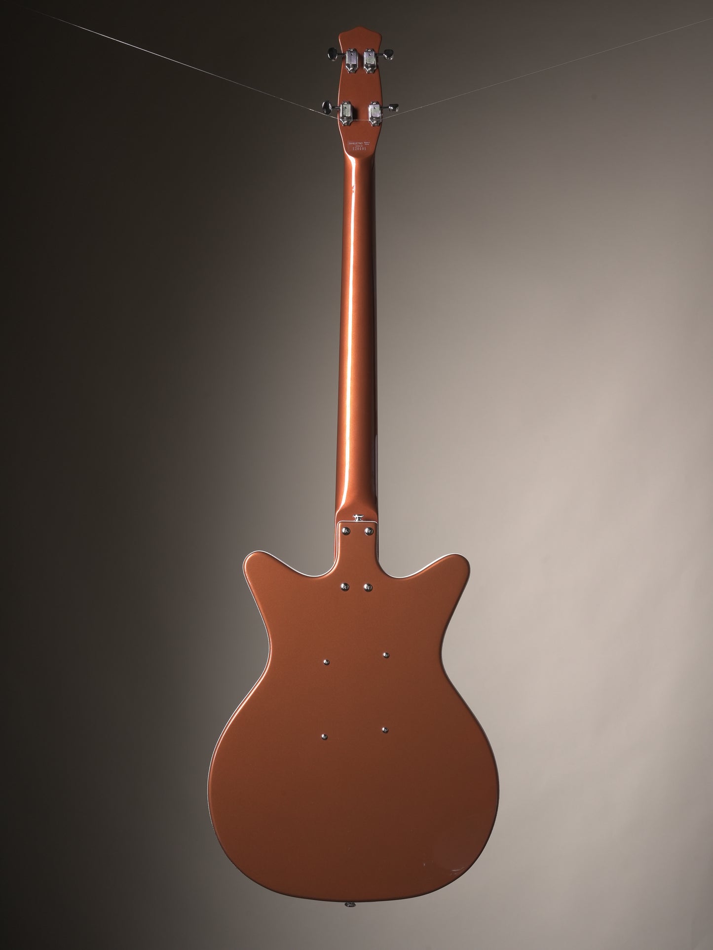 Danelectro '59 DC Short Scale Electric Bass - Copper