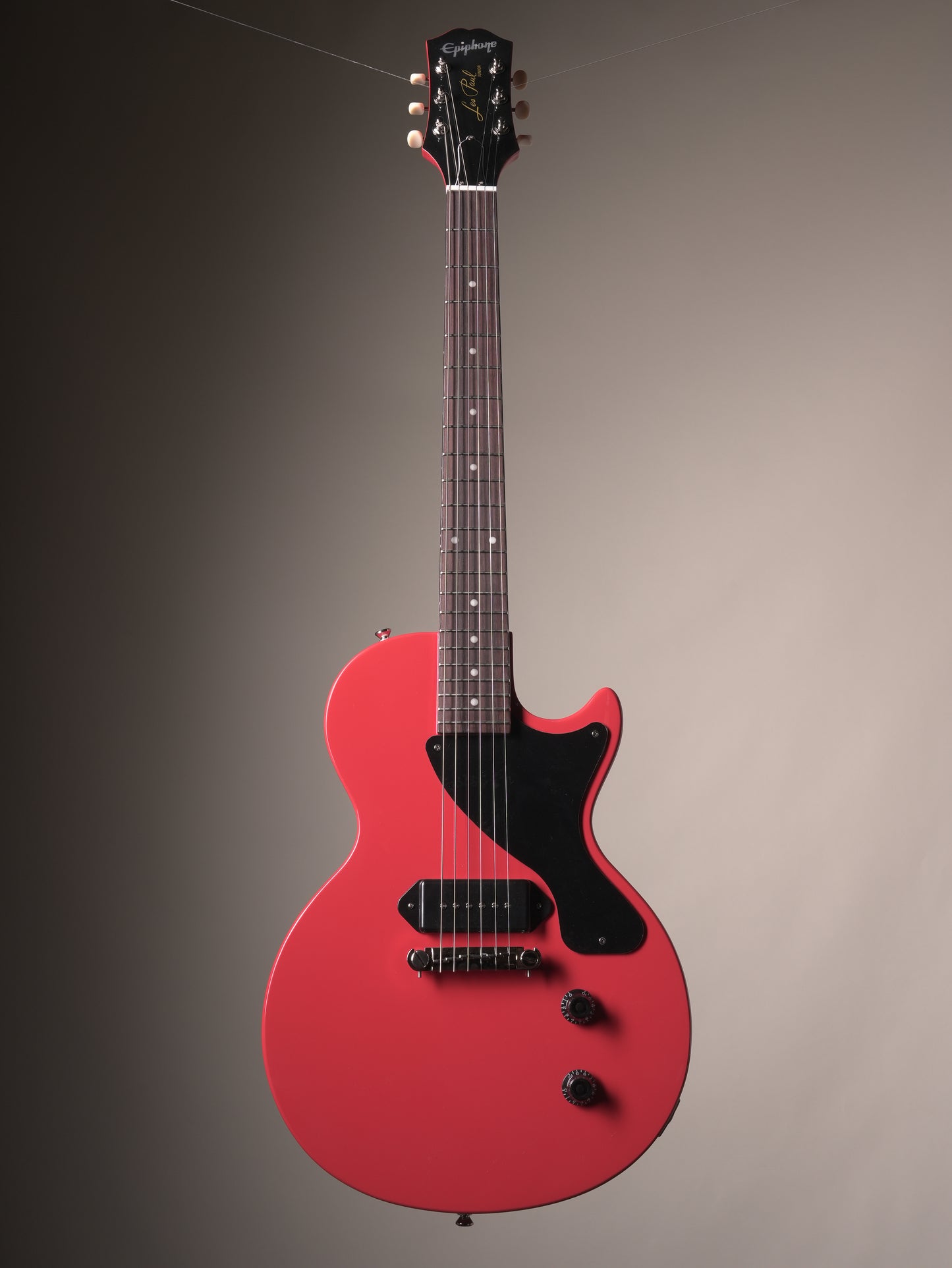 Epiphone Les Paul Junior Billie Joe Armstrong Signature Electric Guitar - Radiant Red, w/ OHSC 2/2