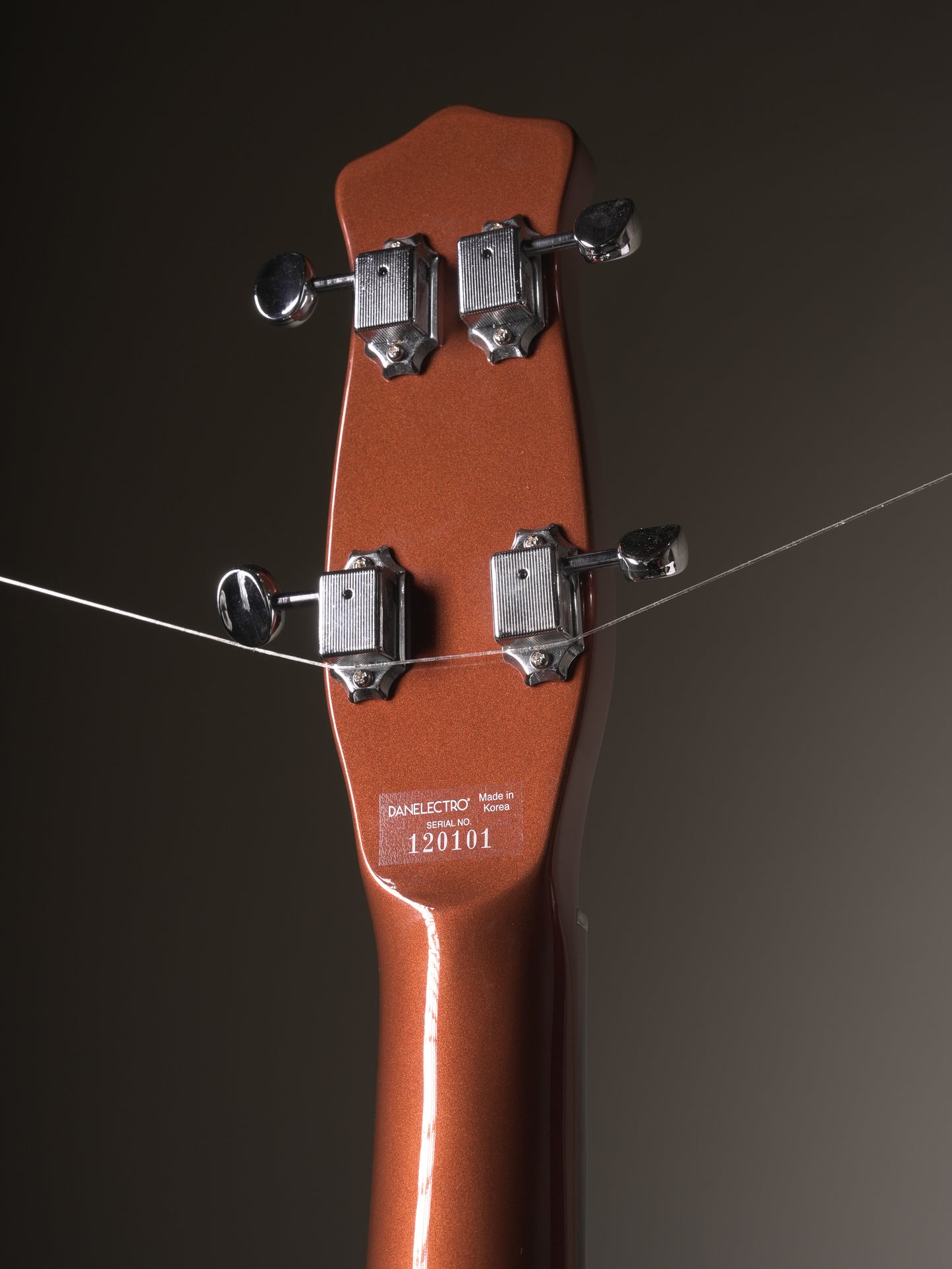 Danelectro '59 DC Short Scale Electric Bass - Copper