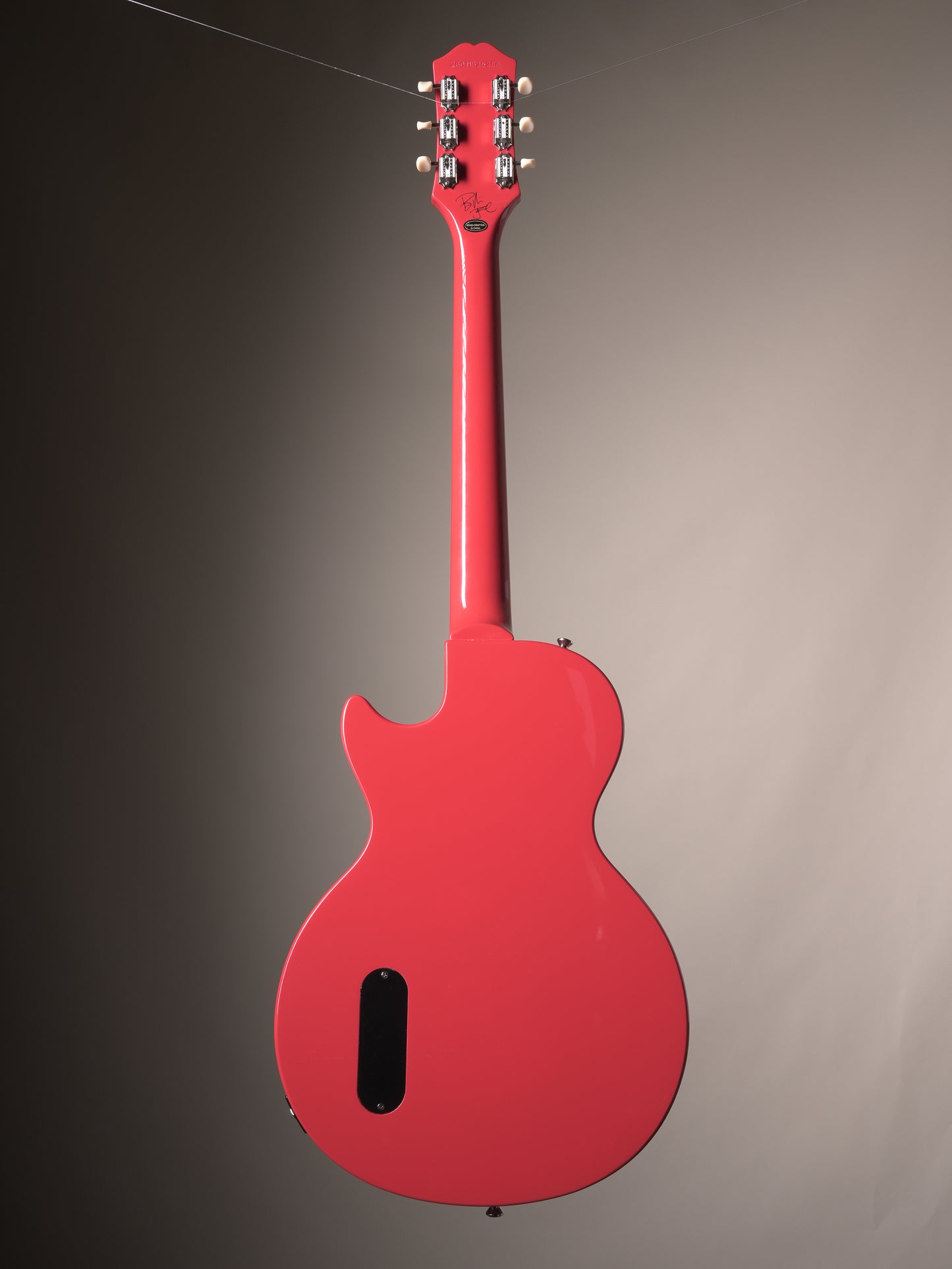 Epiphone Les Paul Junior Billie Joe Armstrong Signature Electric Guitar - Radiant Red, w/ OHSC 2/2