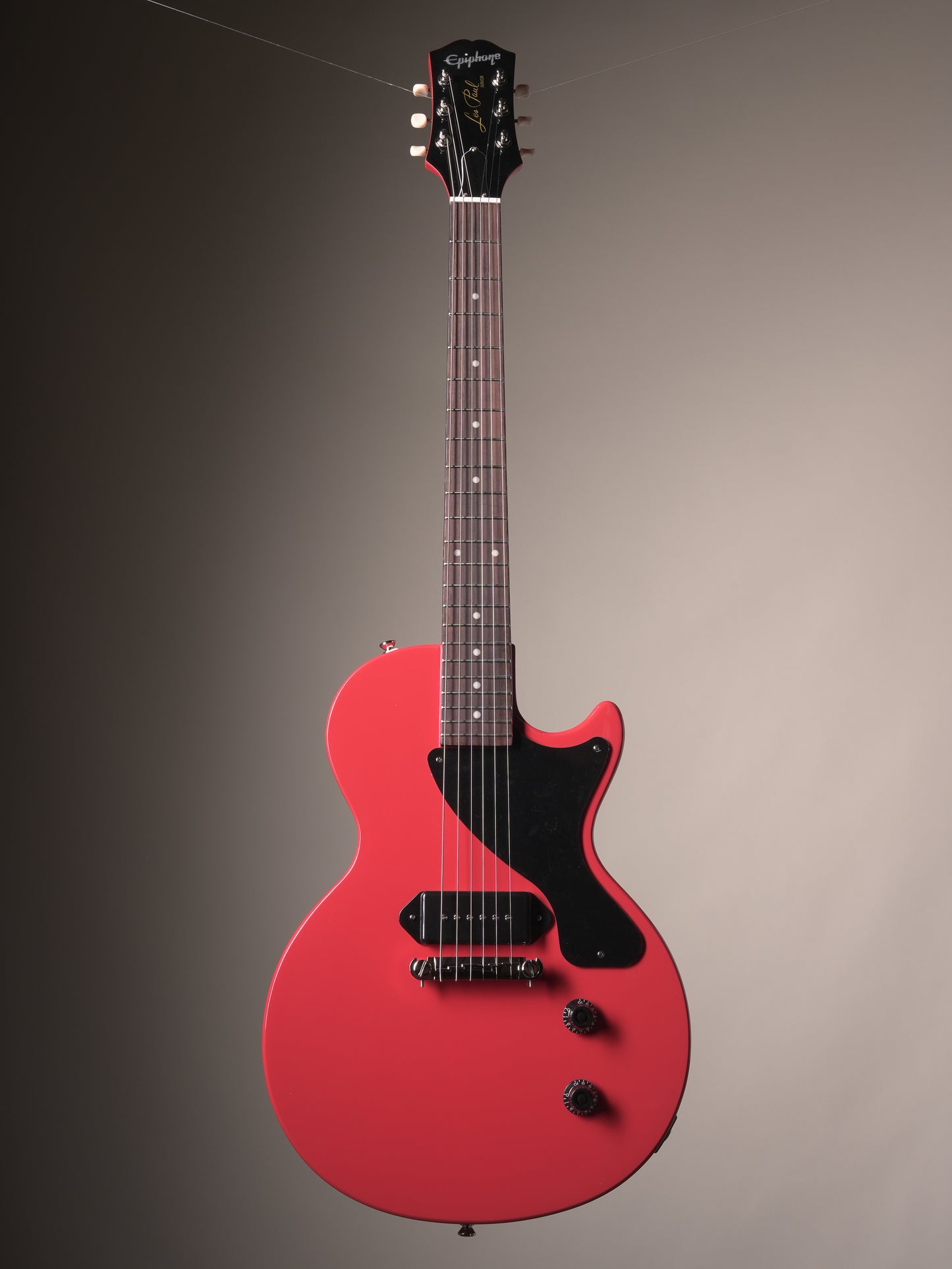 Epiphone Les Paul Junior Billie Joe Armstrong Signature Electric Guitar - Radiant Red, w/ OHSC 1/2