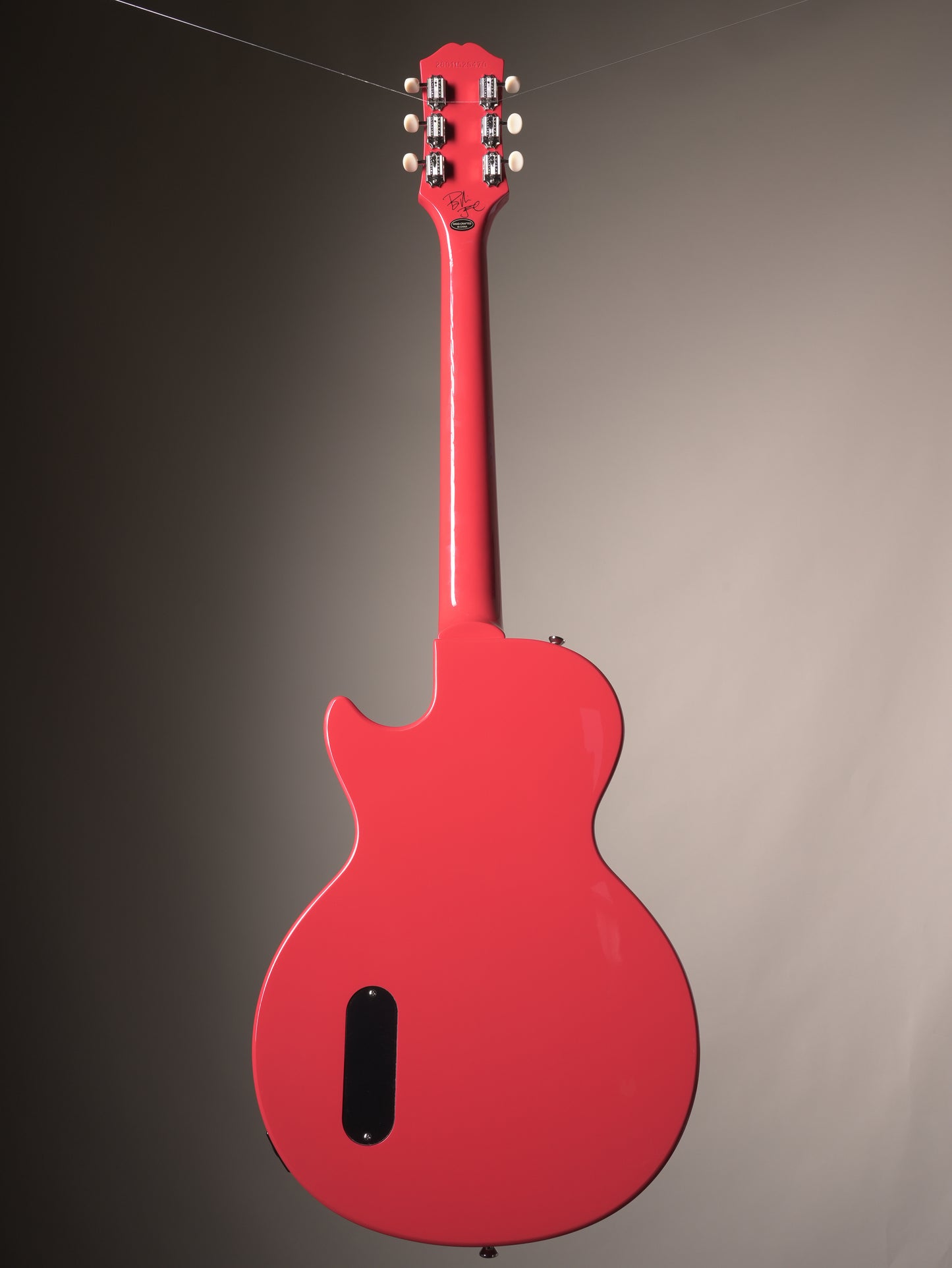 Epiphone Les Paul Junior Billie Joe Armstrong Signature Electric Guitar - Radiant Red, w/ OHSC 1/2