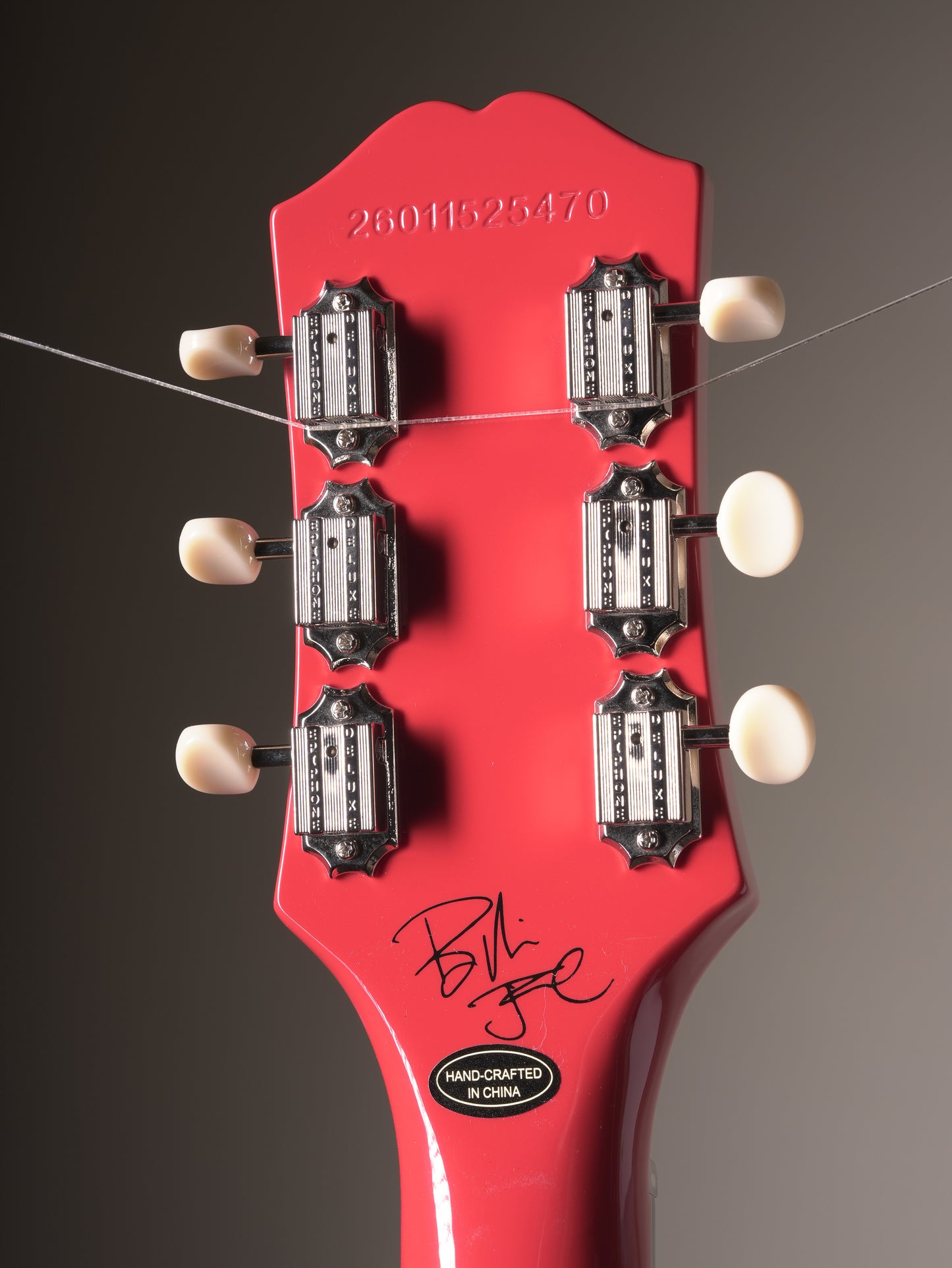 Epiphone Les Paul Junior Billie Joe Armstrong Signature Electric Guitar - Radiant Red, w/ OHSC 1/2