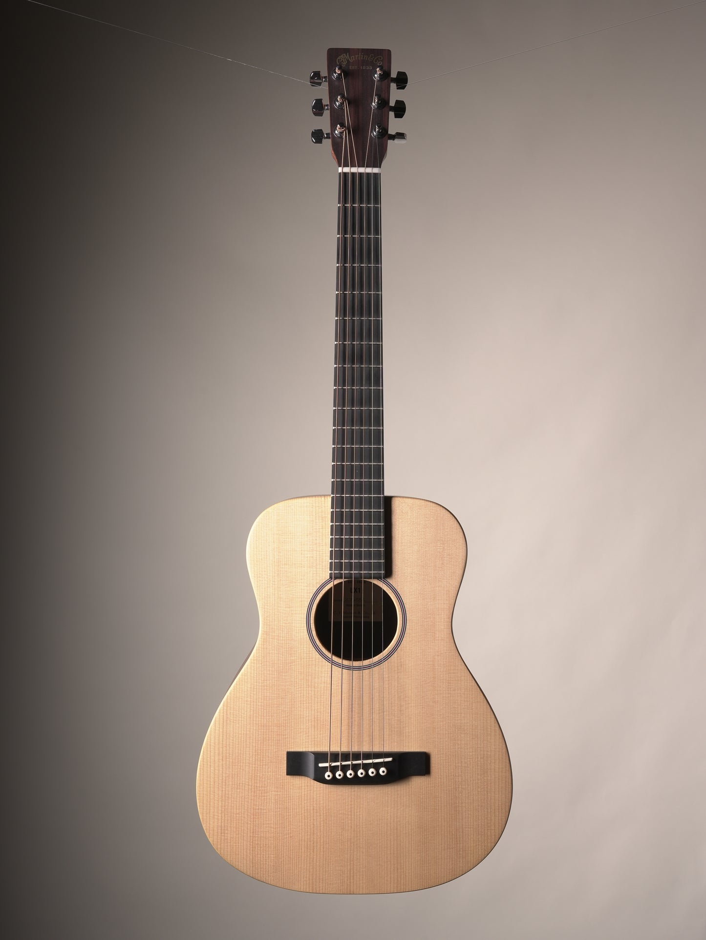 Martin (2017) LX1 Little Martin Acoustic Guitar - Natural, w HSC