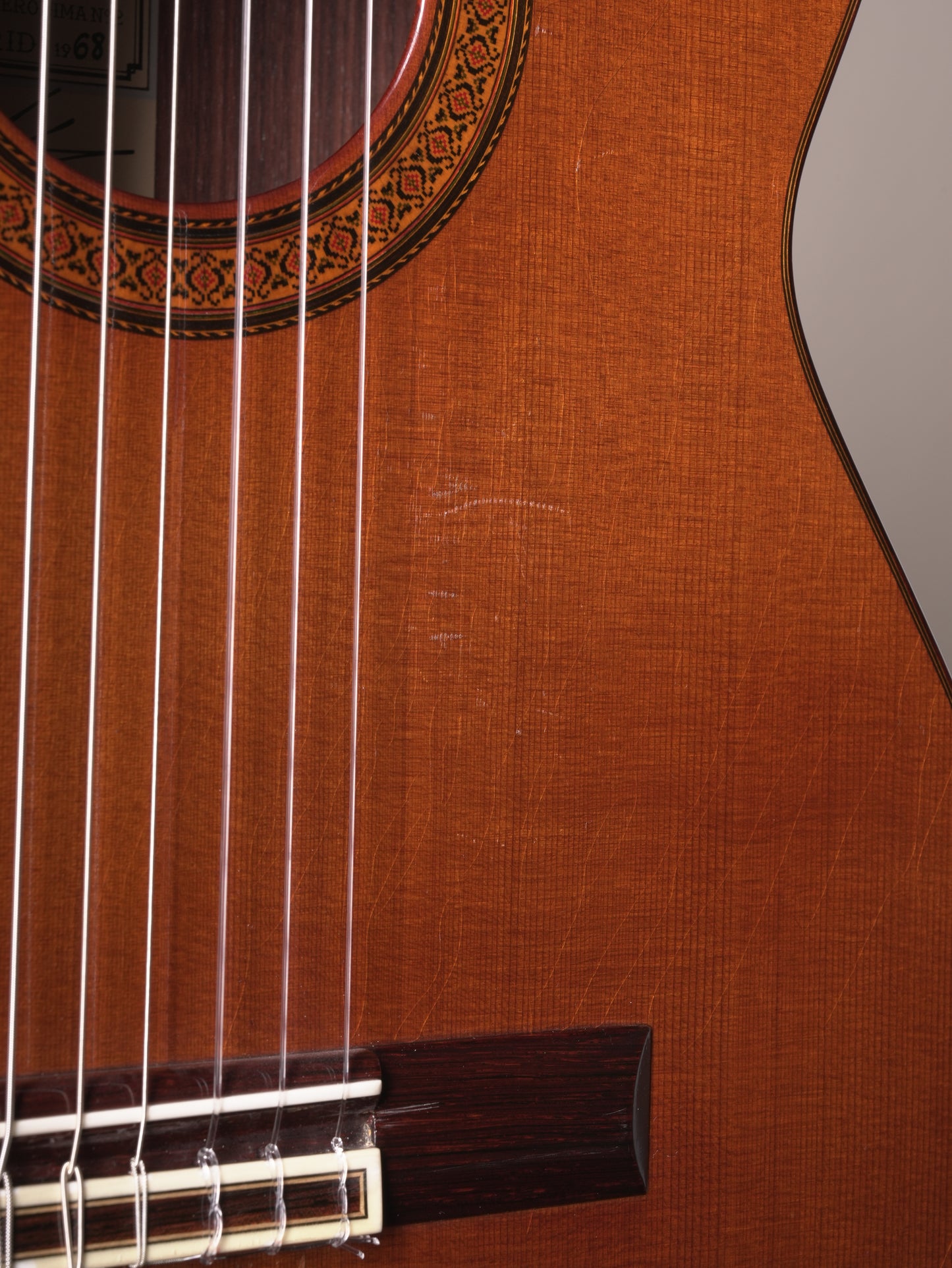 Jose Ramirez III (1968) 1A Classical Guitar - Natural, w/HSC