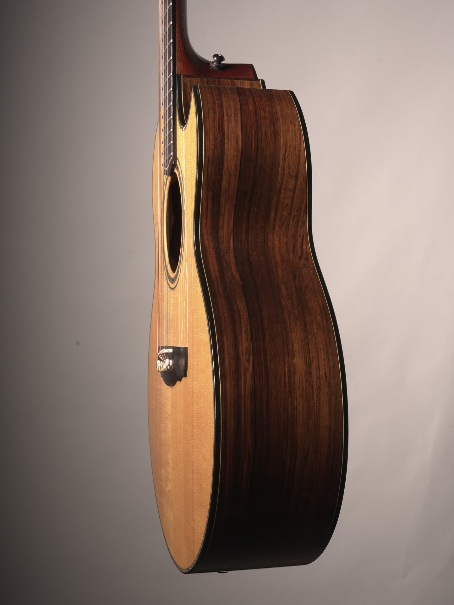 Kevin Ryan (2006) Nightingale Signature Series Grand Soloist #047  Brazilian Rosewood/Sitka Spruce Acoustic Guitar - Natural w/OHSC