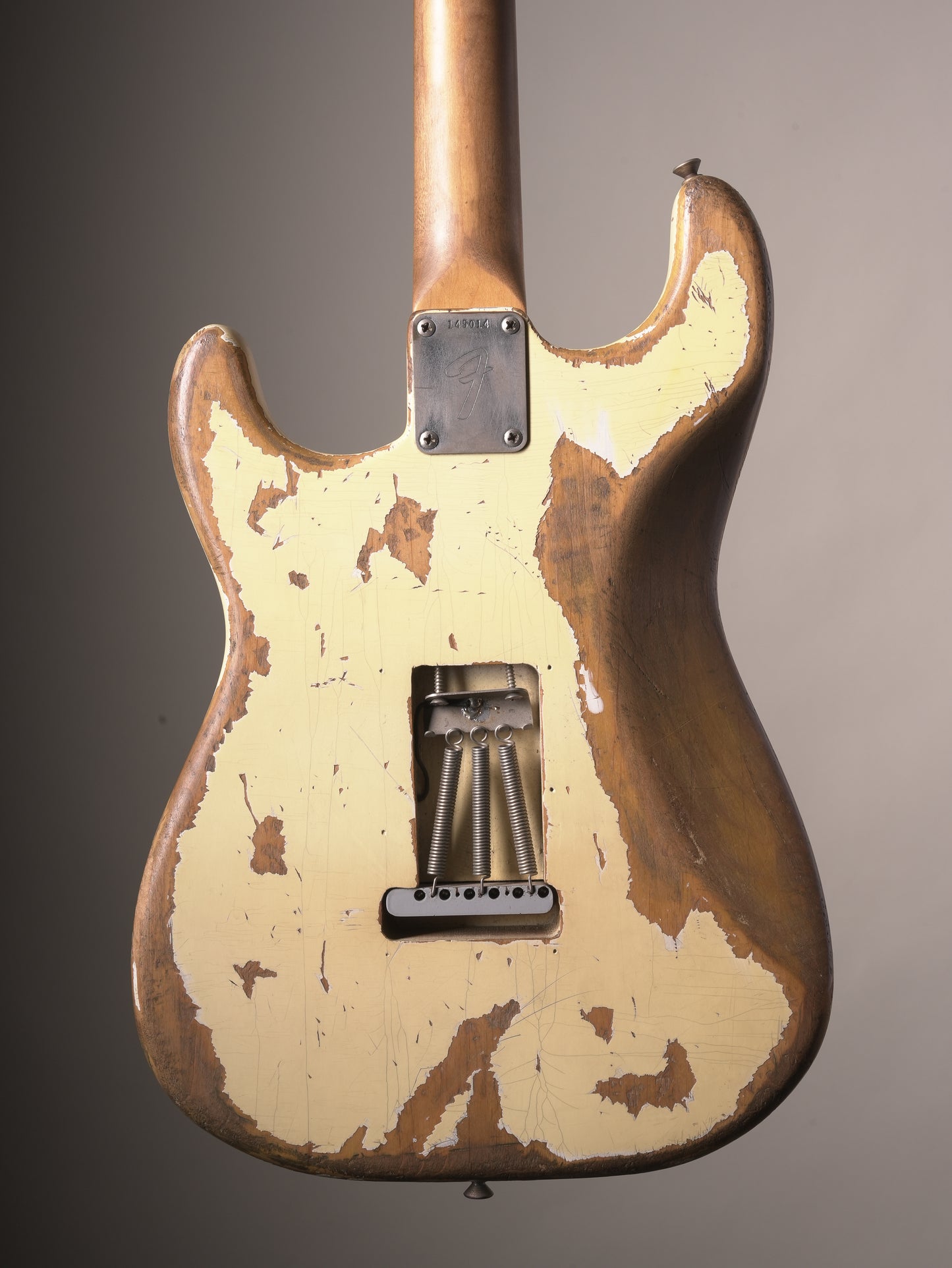 Fender (1966) Stratocaster Electric Guitar - Refinished Olympic White, incl. Deluxe Gig Bag