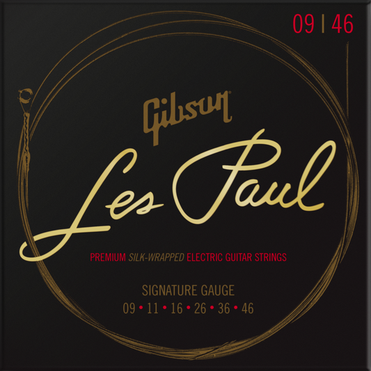 Gibson Les Paul Premium Electric Guitar Strings Signature Gauge 9-46