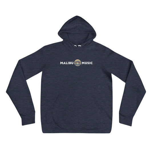 Malibu Music Pullover Hoodie - Heather Navy
